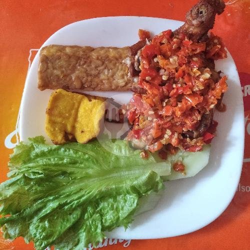 Paket B ayam penyet menu Ayam Goreng Kalasan Bpk. Marjo, Melawai