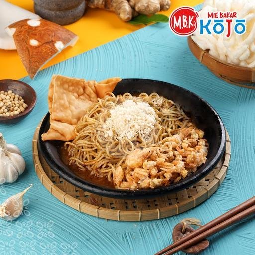 MIE BAKAR Daun Jeruk menu Mie Bakar Kojo, Cipadung