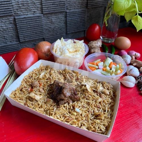 1 Porsi Nasi Kebuli Basmati + Telor menu Laskar Kebuli, Jatiasih