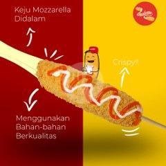 Cheesy Fries menu Meleerrr, Bener