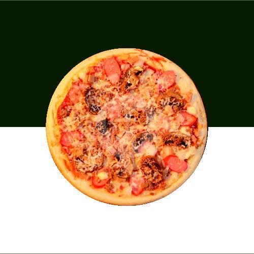 Small Beef Hawaiian menu Pizza Kedai Gekato, Gegerkalong