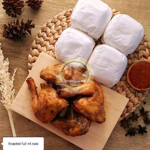 Ayam Goreng Tulang Lunak - Paha menu Ibro Chicken Roasted, Buah Batu