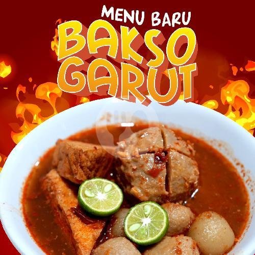 Riceplate Backbone Blacpaper menu Bakso Rusuk Joss, Padang