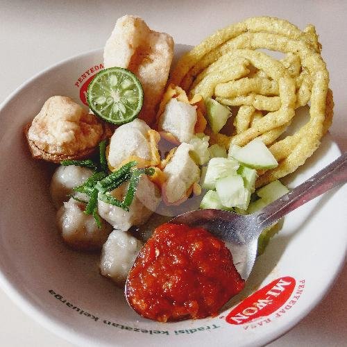 Baso Urat Aci menu Kedai Pak Oyen, Cipedes