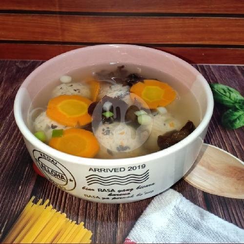 Bakso Alloha 10 Biji menu Kedai Bakso Alloha, Sendangmulyo
