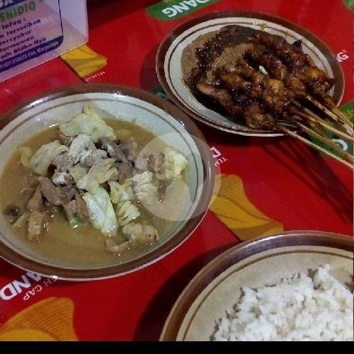 Krengseng Kambing, menu Sate Solo Pak Komar, Bojongsoang