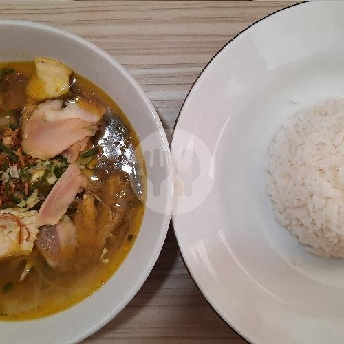 Nasi Putih menu Tahu Campur Cak Tris, Veteran