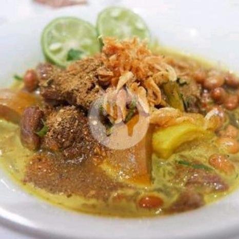 Kerupuk Kulit menu Soto Ahri, BuahBatu