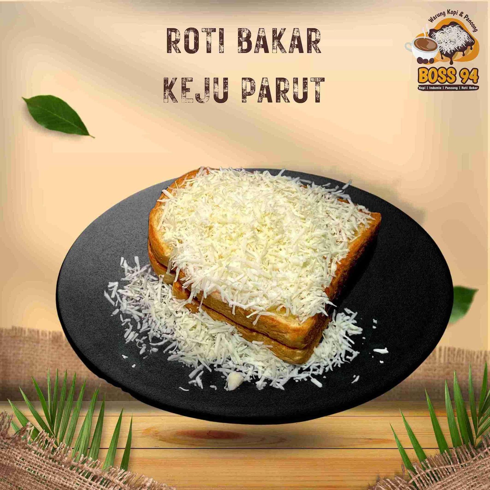 Pancong Tiramisu menu Warung Kopi & Pancong Boss 94, Jagakarsa