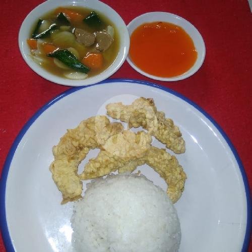 Nasi + Capcai + Ayam Goreng Mentega menu Lim Thiam Kie, Jati Baru
