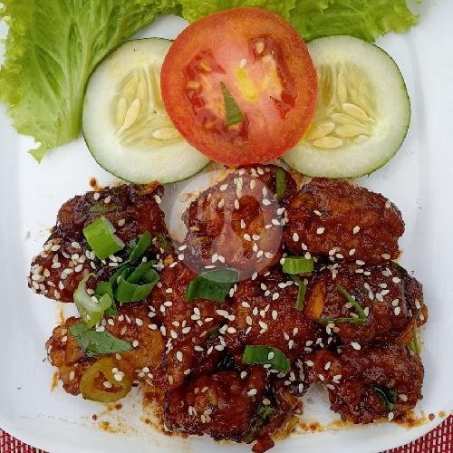 Nasi + Ayam Mercon menu Warung Toetoeng, Pogung Baru