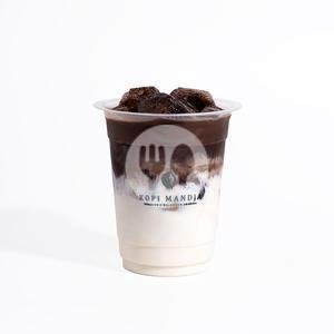 ES COKLAT MANDJA menu Kopi Mandja, Pajajaran