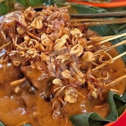 Sate Padang 1 Porsi Tanpa Ketupat menu Sate Padang Ajo Etek, Jagakarsa
