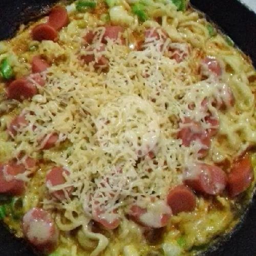 Omlet Mie Sosis menu Warung Bedo Roso Ayam Dan Bebek Kremes Laos, Ronggolawe