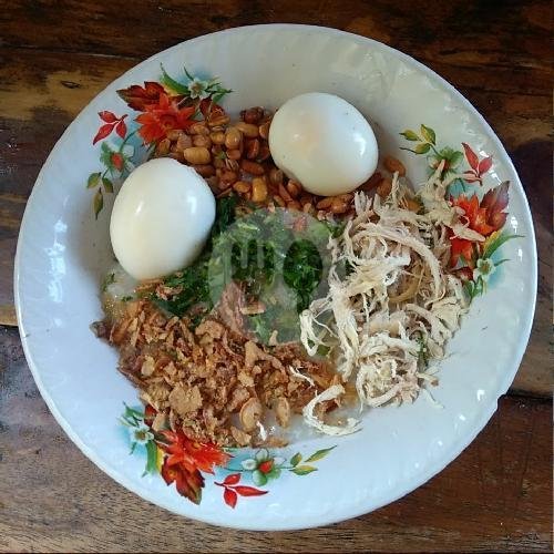 1 Telur Rebus menu BUBUR AYAM SPECIAL (DEPAL), PASAR BANJARAN
