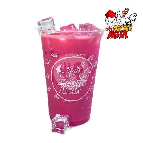 Pinky Asik menu Geprek ASIK, Kertijayan