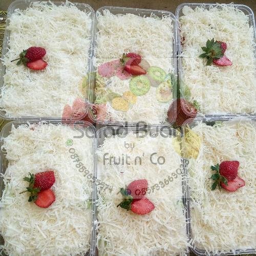 Salad Buah Keju 650 Ml menu Fruit n Co (Jus, Sop, & Salad Buah), Menganti