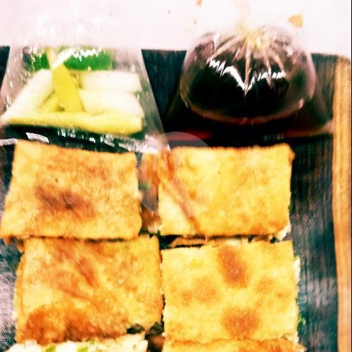 Martabak Biasa Ayam+Jamur menu Martabak Terangbulan Central Bandung, jln siwalankerto no106