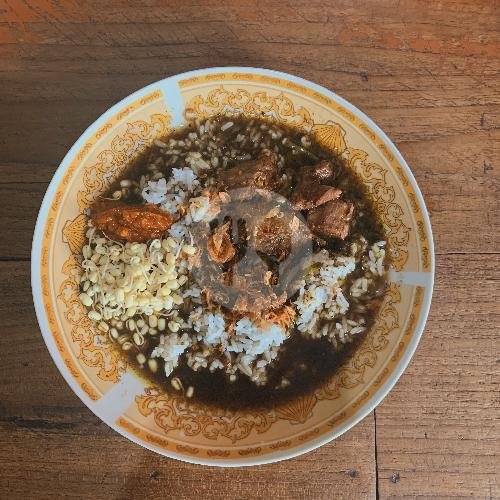 dadar jagung menu Bakso Solo Pak Jan, Nias