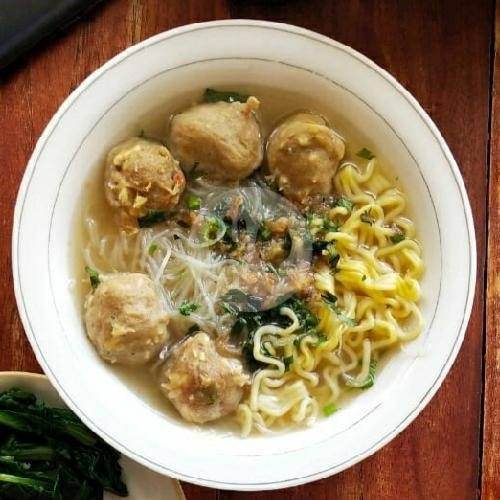 Bakso Dada Ayam menu Bakso dan Mie ayam Pak Muslim, Baki