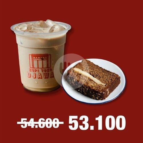 Lebih Hemat! Es Kopi Toko Djawa + Almond Croissant menu Kopi Toko Djawa, Menteng