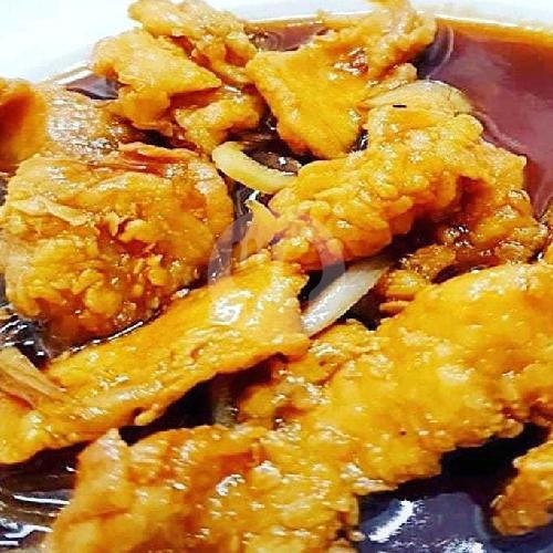Ayam Telor Asin menu Lao Ban Resto, Melaka Hainam Kopitiam