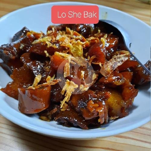 Bak Moy (tanpa nasi) menu Sate Babi Maranatha, Bumijo