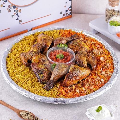 Sultan Biryani Mix Kabsah menu Emados Shawarma, Malang Pahlawan