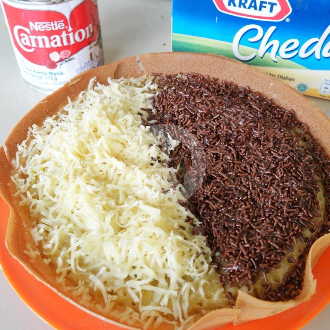 Sosis menu Martabak Slawi Ayu, Segoroyoso