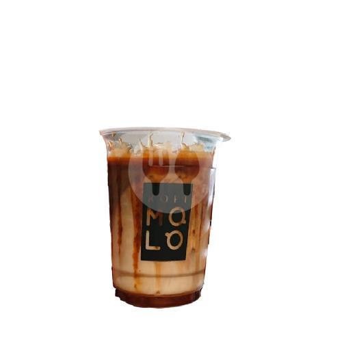 Caramel Machiatto menu Kopi Molo, Holis