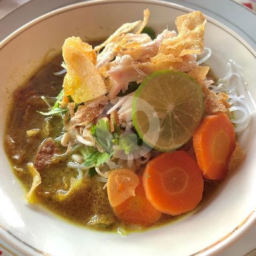 Nasi Putih menu Soto Semarang Mbak Indah, Kartasura