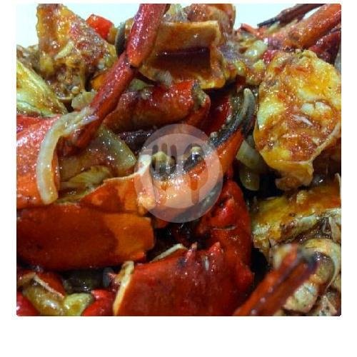 2 Ekor Kepiting Telur Besar Kuah Kare menu Seafood Purnama Ria, Tegalsari