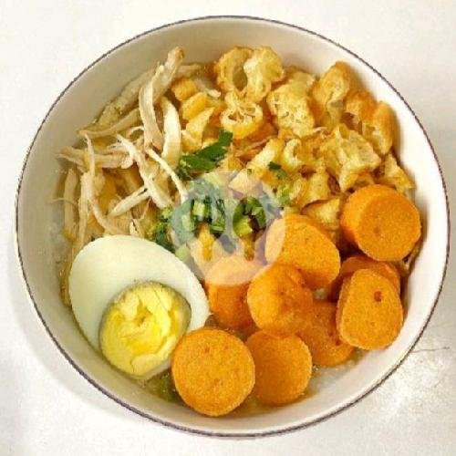 Cireng Salju menu Bubur Ayam Maria, Gayamsari