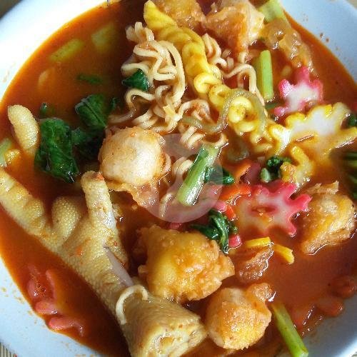 Otak Otak Goreng menu Warung Seblak Qylha, Linggajaya
