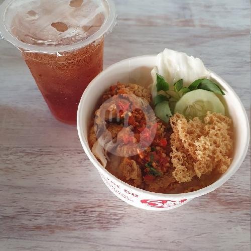 Paket Empal Geprek 58 menu Empal Ayam Penyet 58, Dr Wahidin