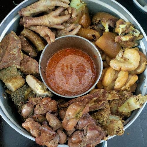 Bakso Urat Mercon Komplit Kuah Pedas menu Bakso Kusuma Hasanudin, Junrejo