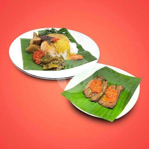 Nasi Dendeng Kering Crispy menu Rumah Makan Padang Piala 1, Kebon Jeruk