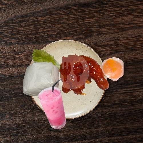 NASI OSENG MERCON menu Kedai Hepii, Fire Chicken, Kebab dan Salad Buah, Sukajadi