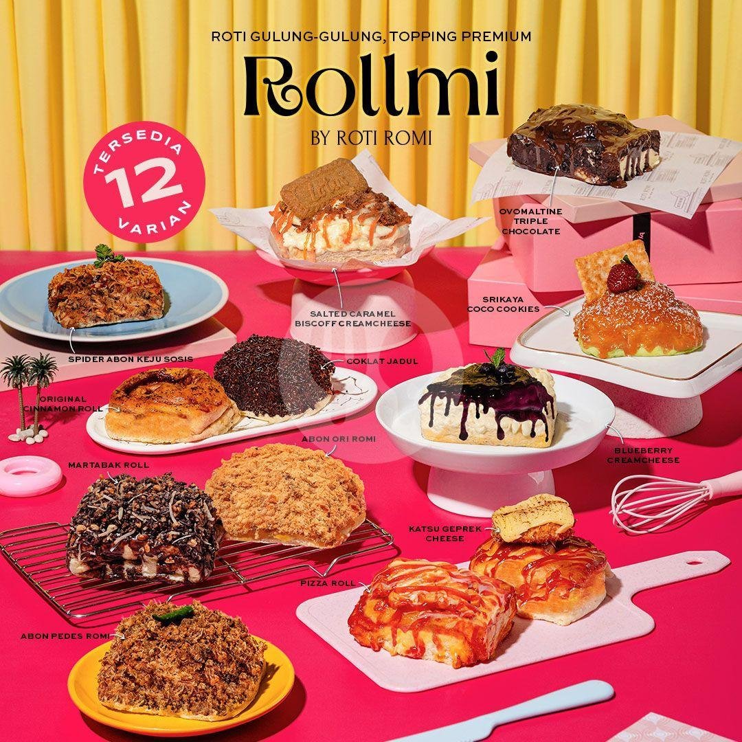 Rollmi Box Of 6 (Isi 6 Pcs Rollmi) menu Roti Romi Roti Mimpi Indah, Kemang