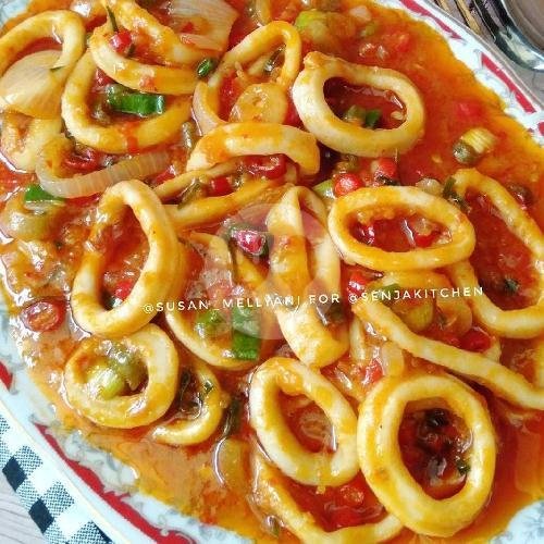 Cumi Saus Padang+nasi menu Nasi Goreng Dan Fuyung Hai MCCF (Chineese Food), Tubagus Ismail