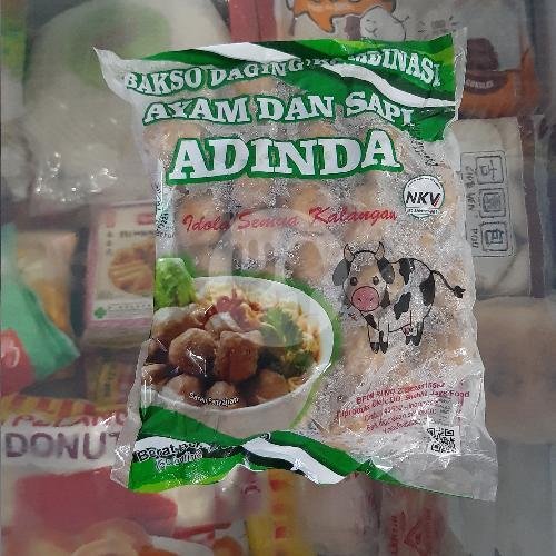 Azzip Bakso Urat Sapi Ayam 50 Pcs menu Tiga Dara Frozen Food