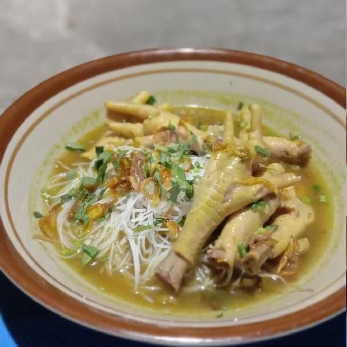 Soto Ayam menu Soto Ceker Kerinci