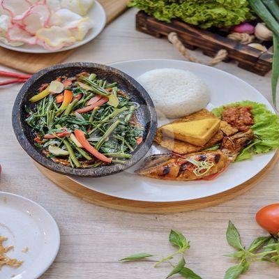 Paket Udang menu Cabe Rempah, Bendungan Hilir