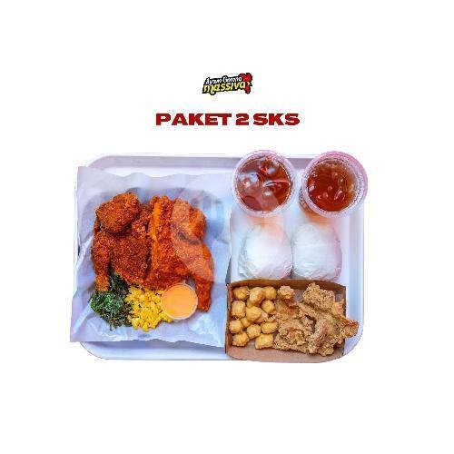 Paket 3 Sks menu Ayam Goreng Massiva, Pandega