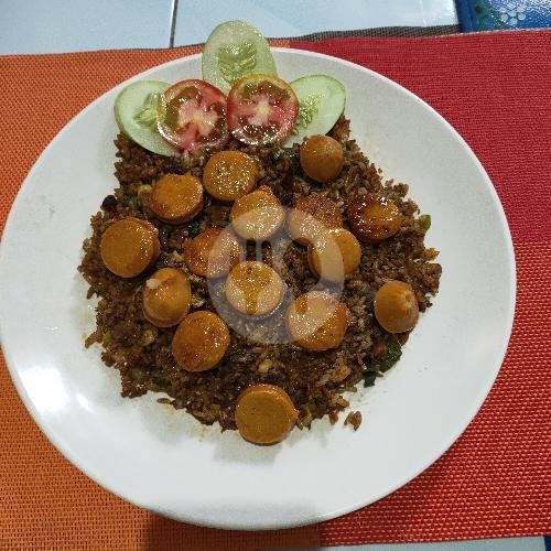 Nasi Goreng Kambing + Telor + Sosis Jumbo menu Nasi Goreng Kambing H Bisri Karet