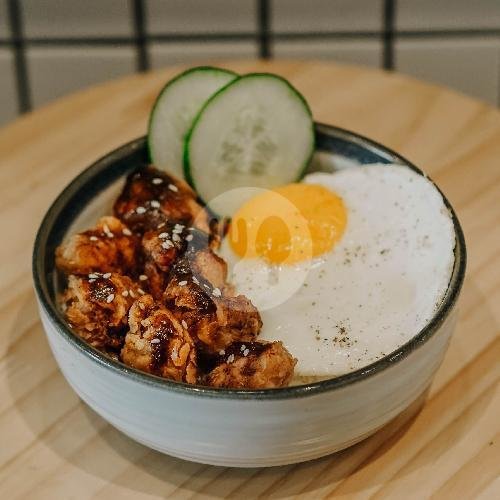 Honey Lemon Chicken Donburi menu Nakama Coffee & Eatery, Solo