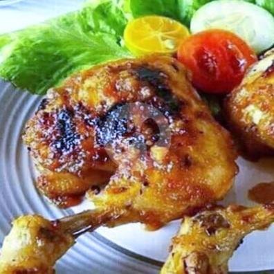 Ayam Bakar Tempong Bakar Manis menu Lalapan Lamongan Segosambal Pak Jito