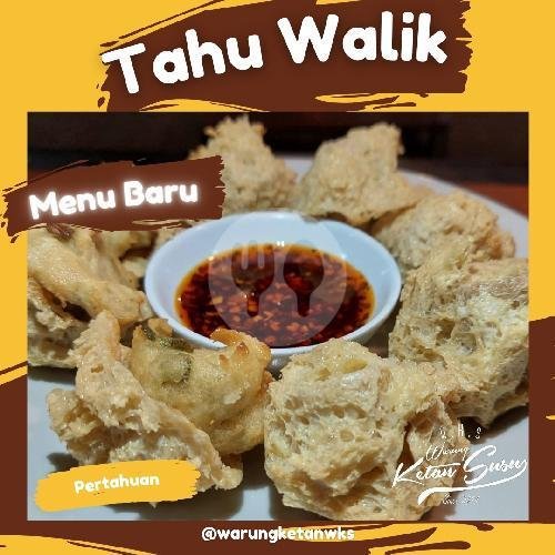 Pangsit Goreng menu Warung Ketan Susu WKS, Ratbag Area Panglayungan