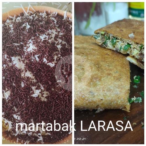 Telor 2 Bebek Daging Sapi menu Martabak Larasa, Jombang