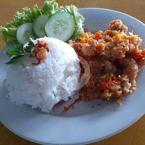 Tahu Telur Siram Kacang Ku menu Kupat Tahu Magelang Mbak Rini, Vila Dago